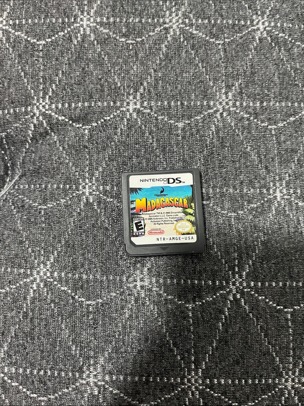 Nintendo DS Madagascar Game Cartridge